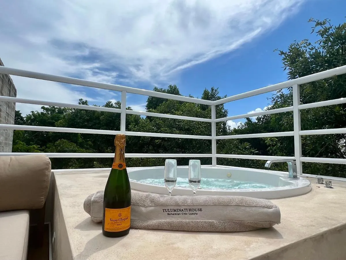 Tuluminati House-Bohemian Chic Luxury @Zama, Tulum Villa Mexico